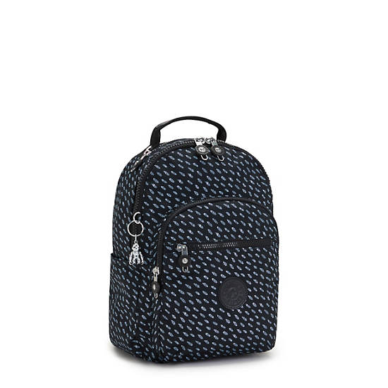 Mochilas Kipling Seoul Small Printed Tablet Negros | MX 1612BE